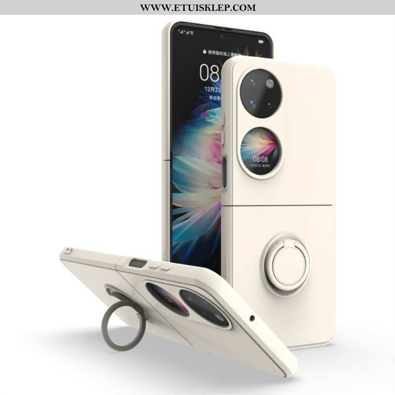 Etui do Huawei P50 Pocket Mate Ze Wsparciem Pierścienia